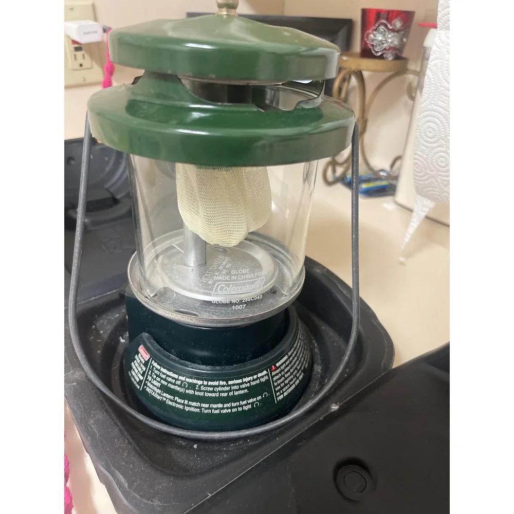 Coleman‎ 5155A 5158 Propane Lantern w/ Case INSTAStart Never Used Clean